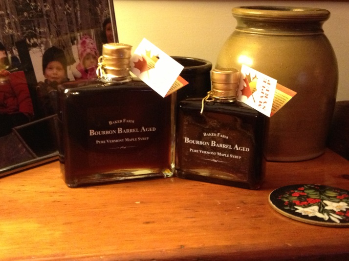 Bourbon barrel bottle