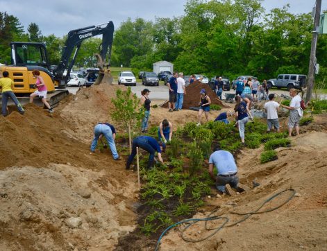 Common Fence Point Community Center Rain Garden
