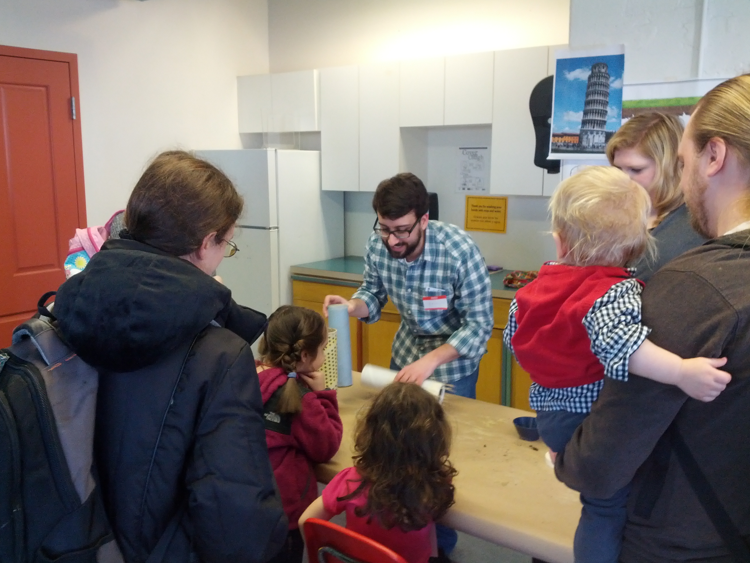 Eric Silva Preparing a Geotechnical Demonstration