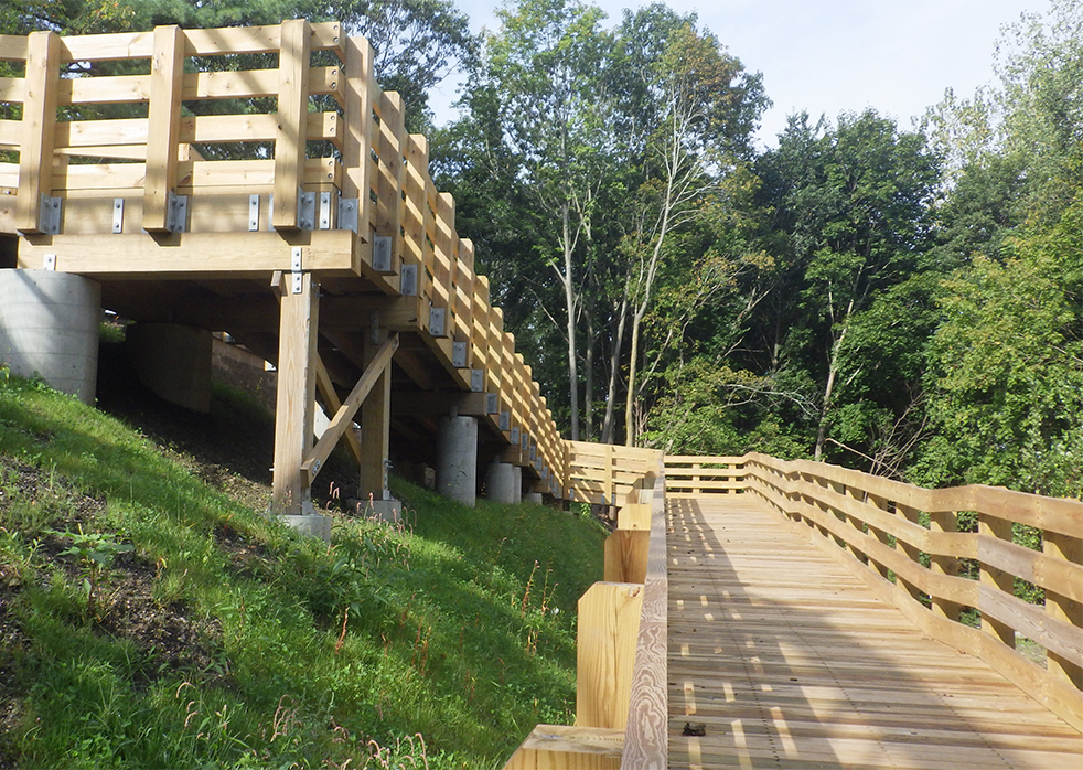 Design of the Waltham Component of the Mass Central Rail Trail – Wayside Branch