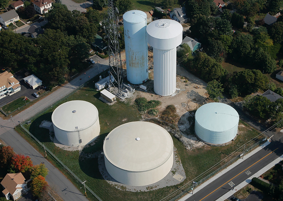 Woonsocket Water Supply Tanks